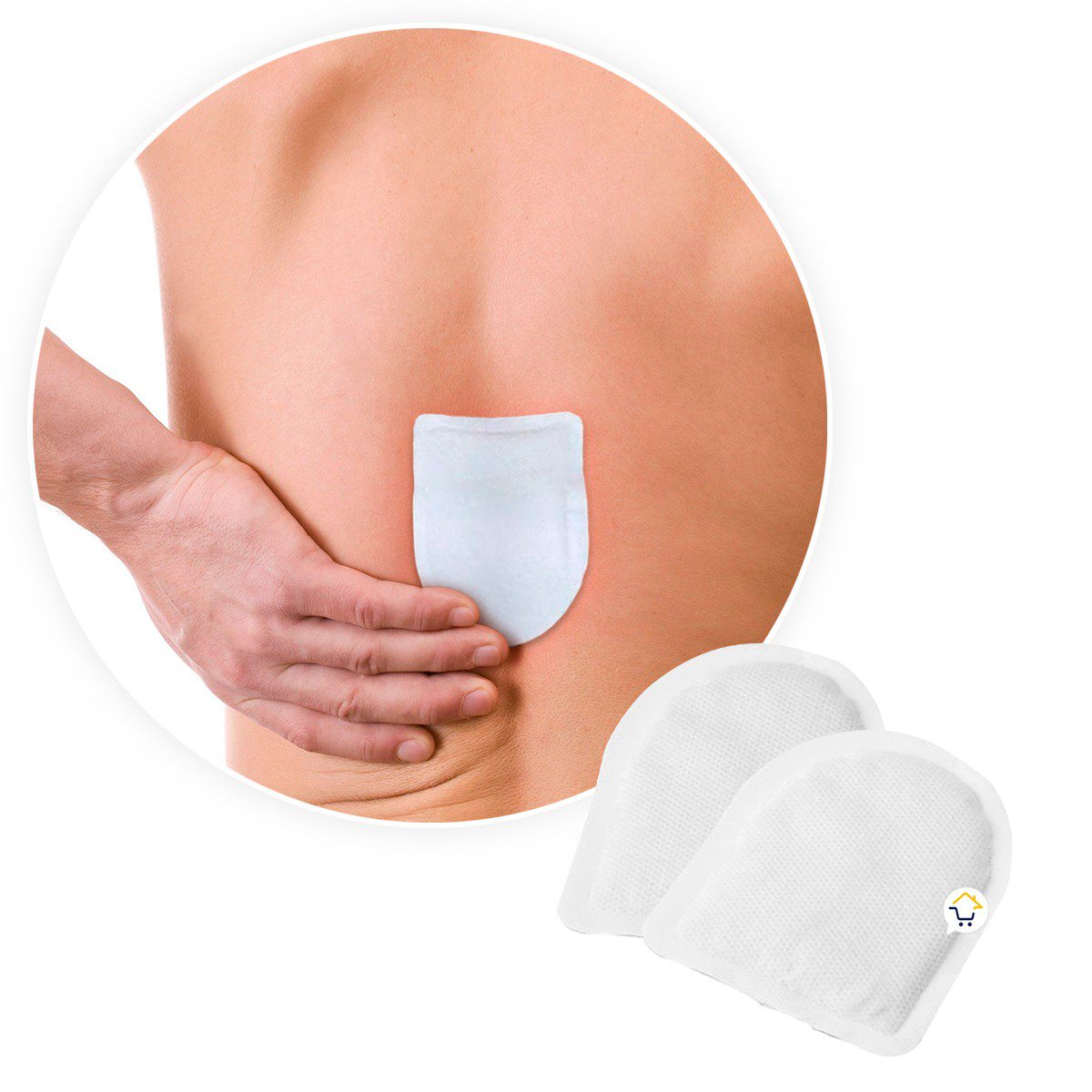 Parches Calientes x6 Unidades Dolor Muscular Pegatinas Corporales 0177