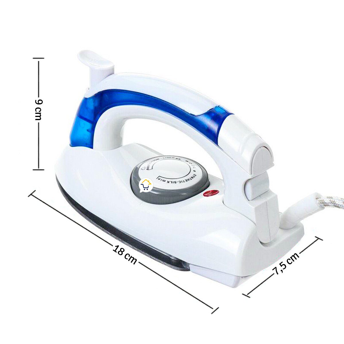 Plancha a Vapor Plegable Viajera Función Vertical Ropa SR258B