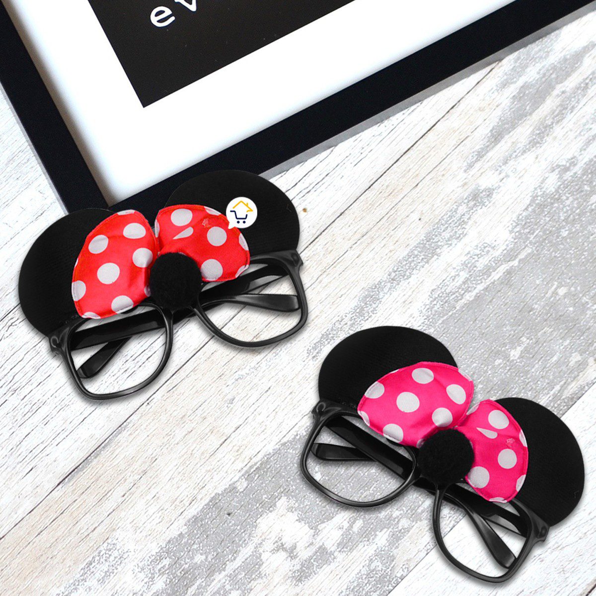 Set gafas X2 Ratona Accesorio Disfraz Halloween OD595