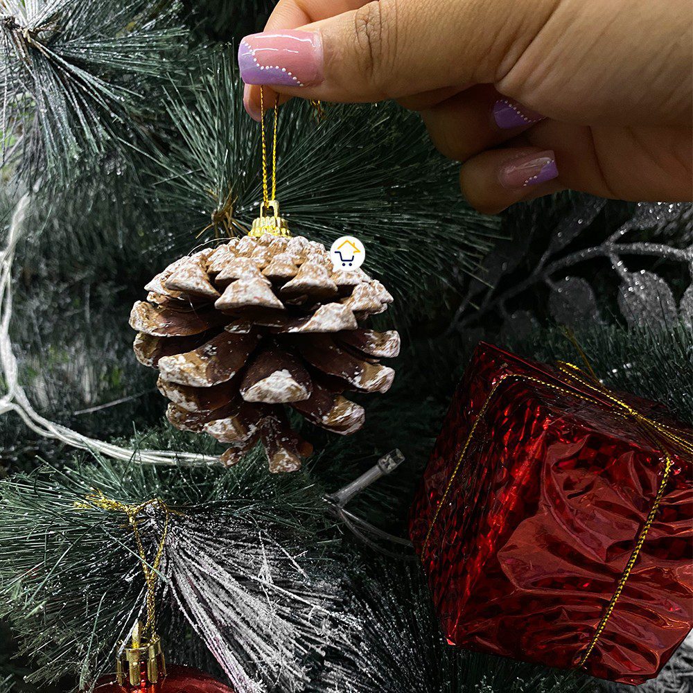 Bolas Navideñas x12 Esferas decorativas Árbol Navidad JHZJ2110