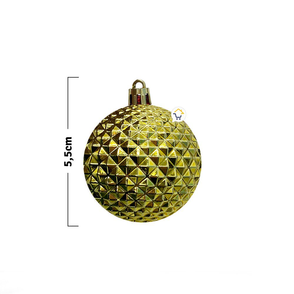 Bolas Navideñas x12 Esferas decorativas Árbol Navidad JHZJ2110