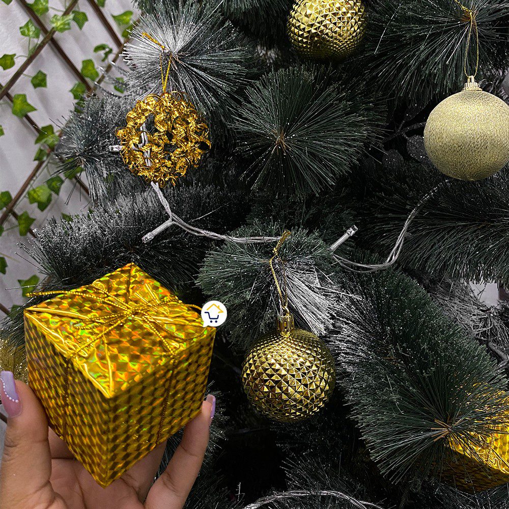 Bolas Navideñas x12 Esferas decorativas Árbol Navidad JHZJ2110