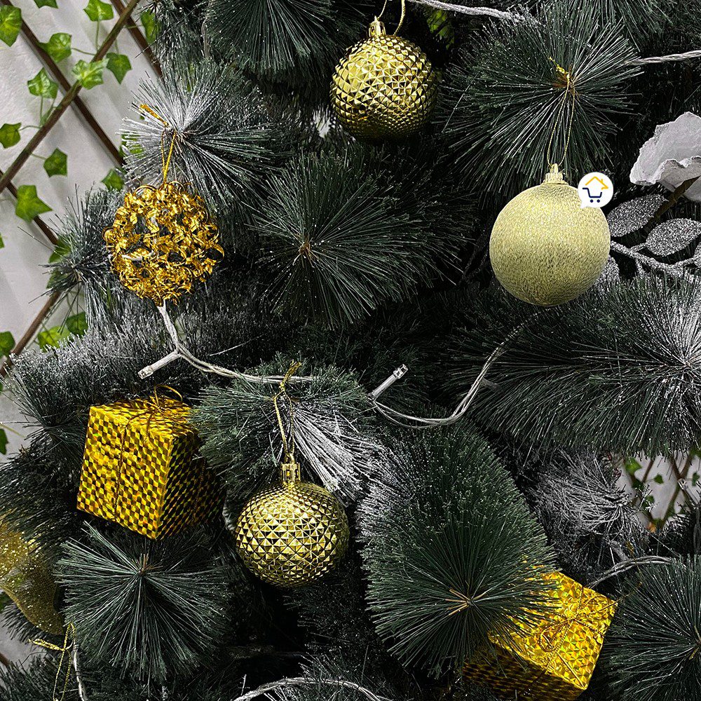 Bolas Navideñas x12 Esferas decorativas Árbol Navidad JHZJ2110