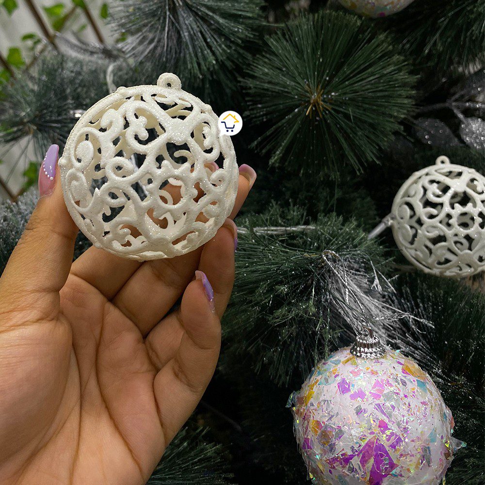 Bolas Navideñas x12 Esferas decorativas Árbol Navidad JHZJ2110