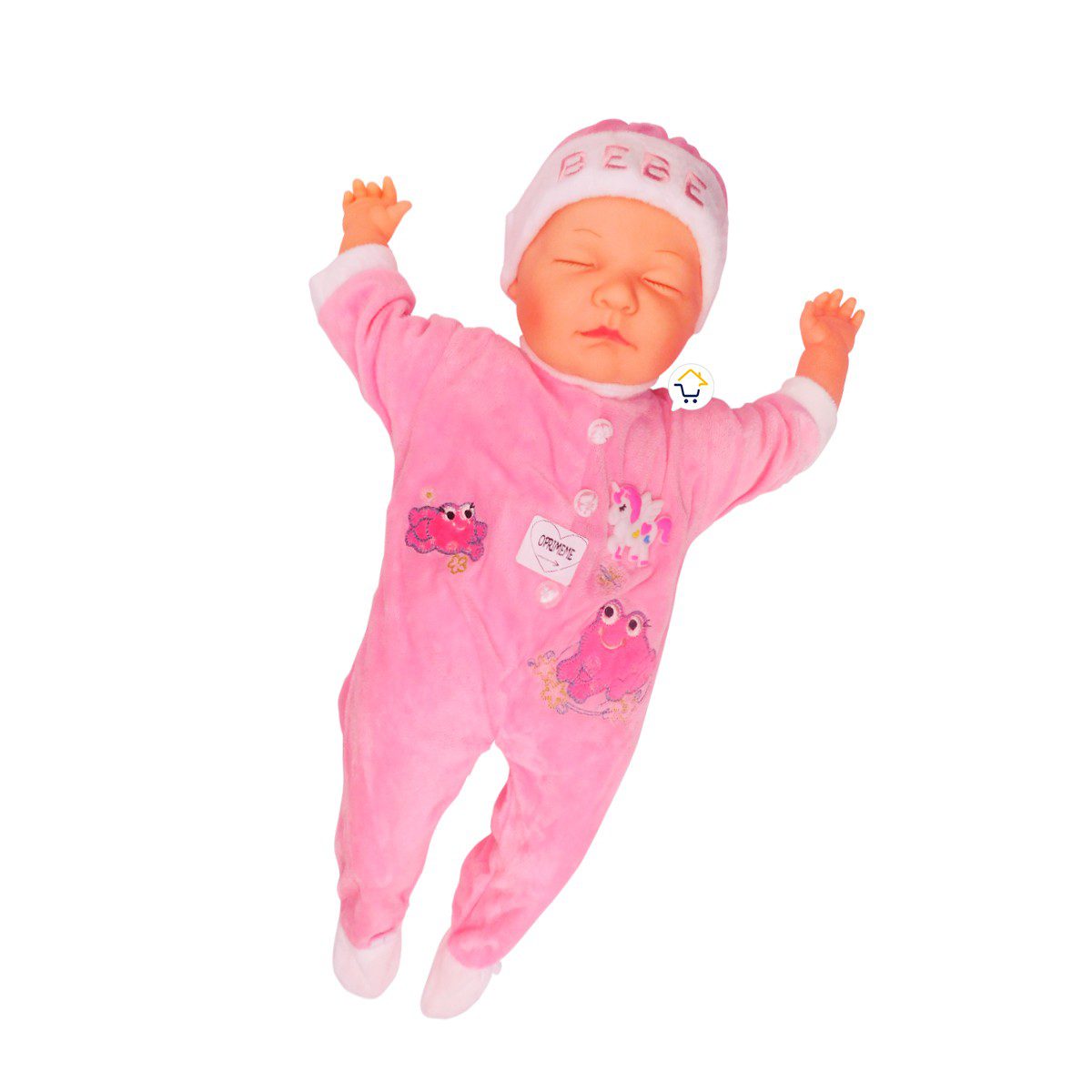 Muñeca Bebé Canciones Didáctica peluche Luces Infantil 765