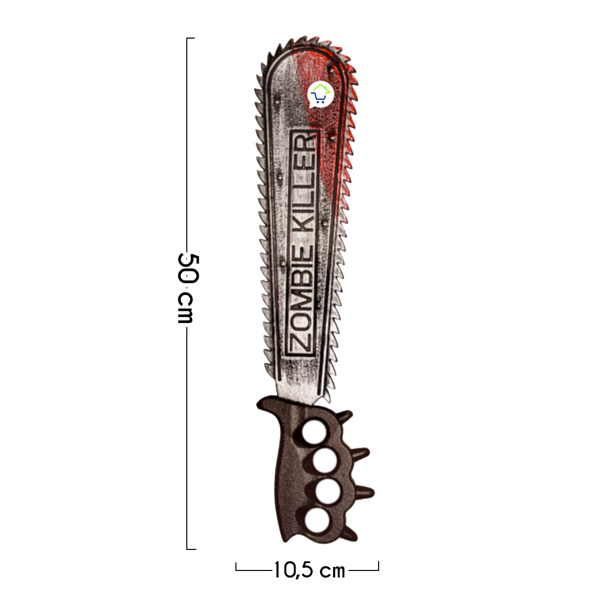 Sierra Para Halloween Accesorio Disfraz Zombie JM5637