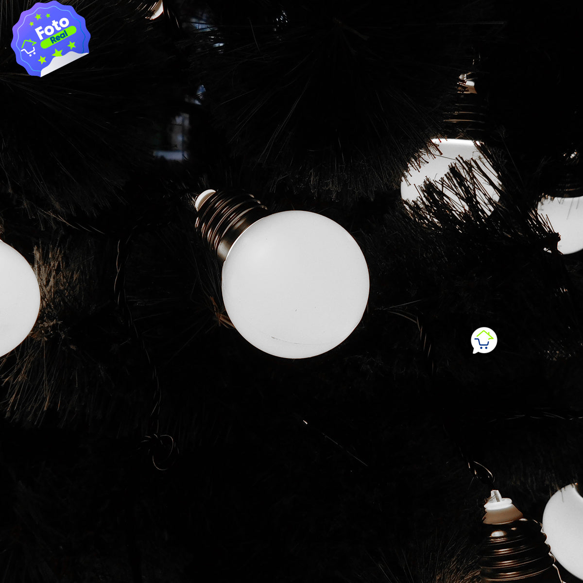 Guirnalda Bombillos Vintage 4.90 M 130 LEDS Luces Navideñas Z3-017