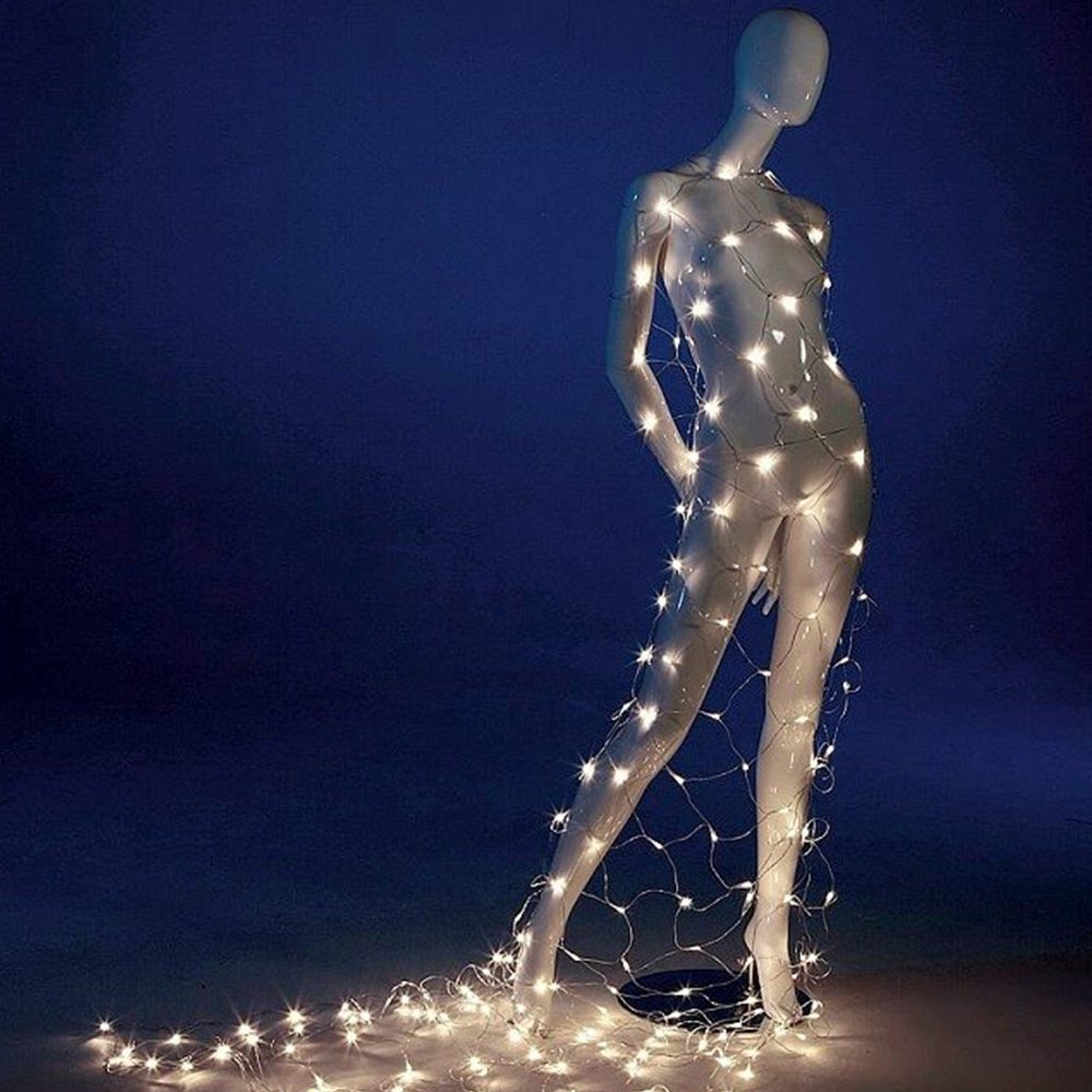 Luces Malla LED 120 Luces 1.50x1.50 Metros Luz 120LEDM