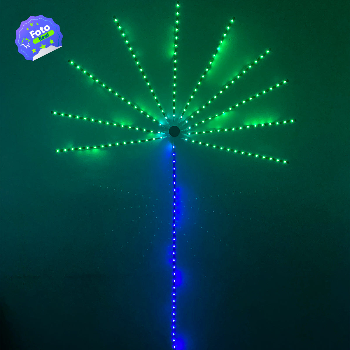 Cinta LED Fuegos Artificiales App Bluetooth 180 LED RGB ECC180RGB