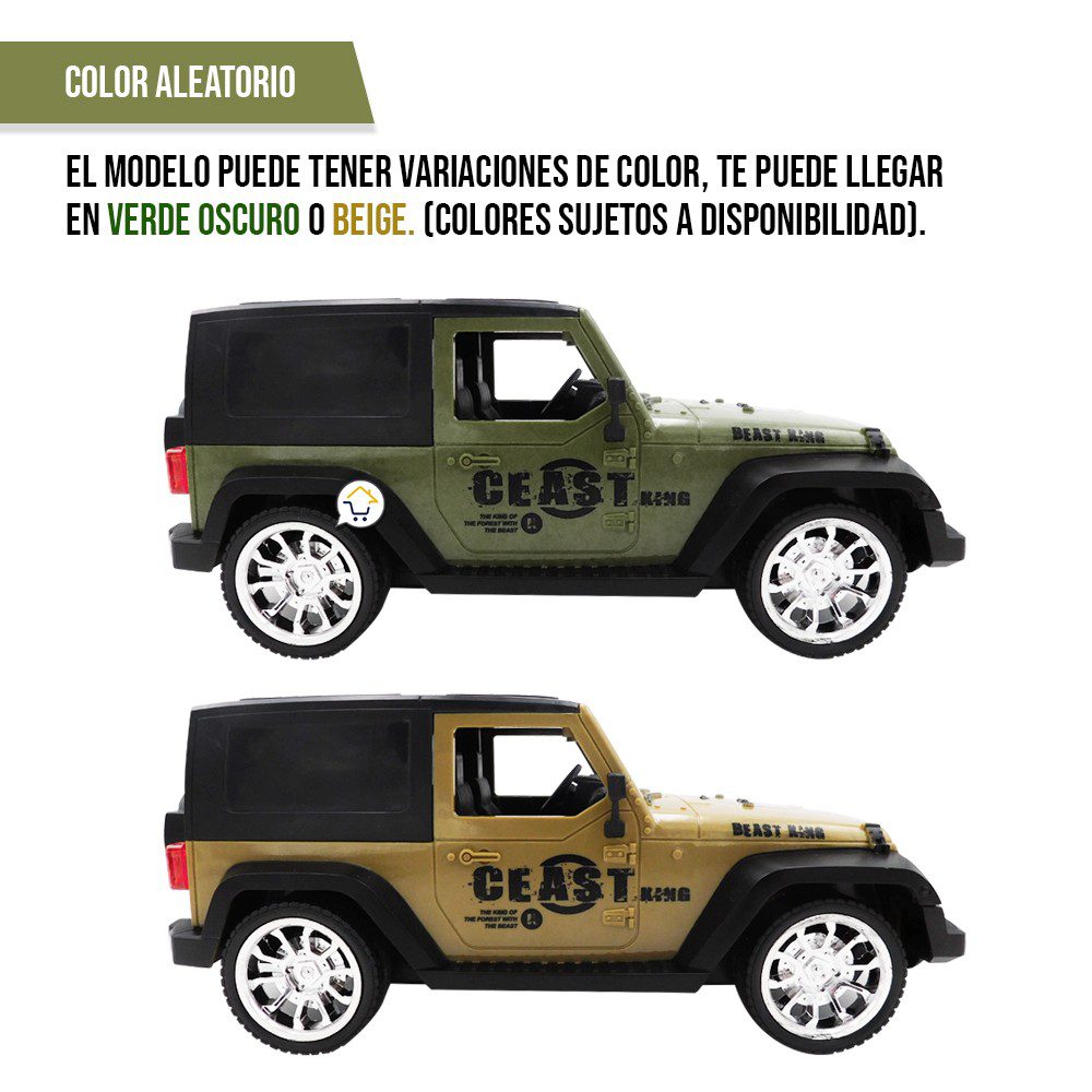 Carro Control Remoto Jeep Camioneta Juguete Infantil MG18911