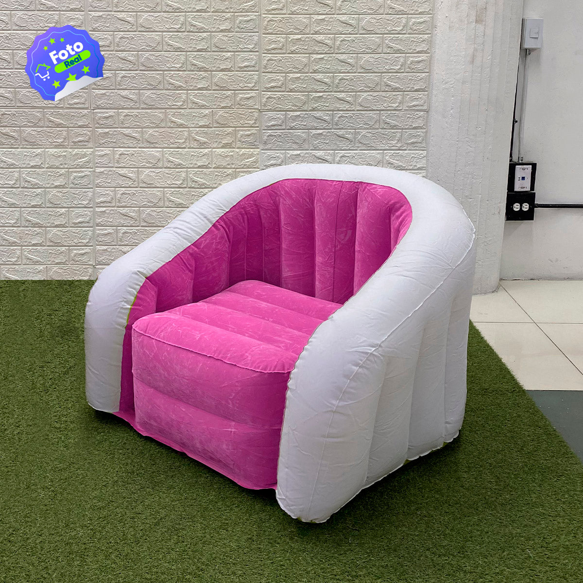 Silla Puff Portable Sillón Inflable Home Hogar 68571NP