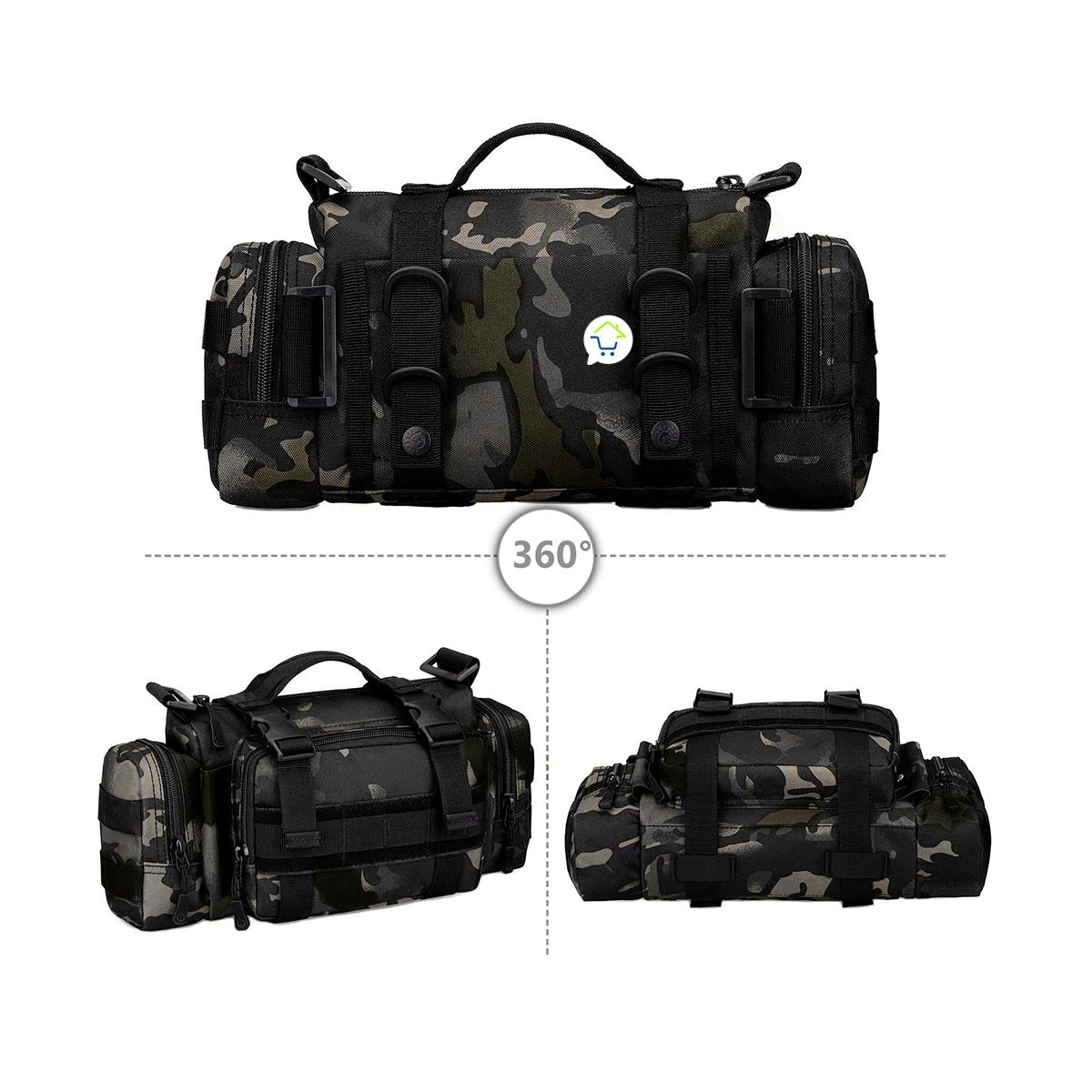 Riñonera Táctica Militar Bolso Canguro AE-452-CP