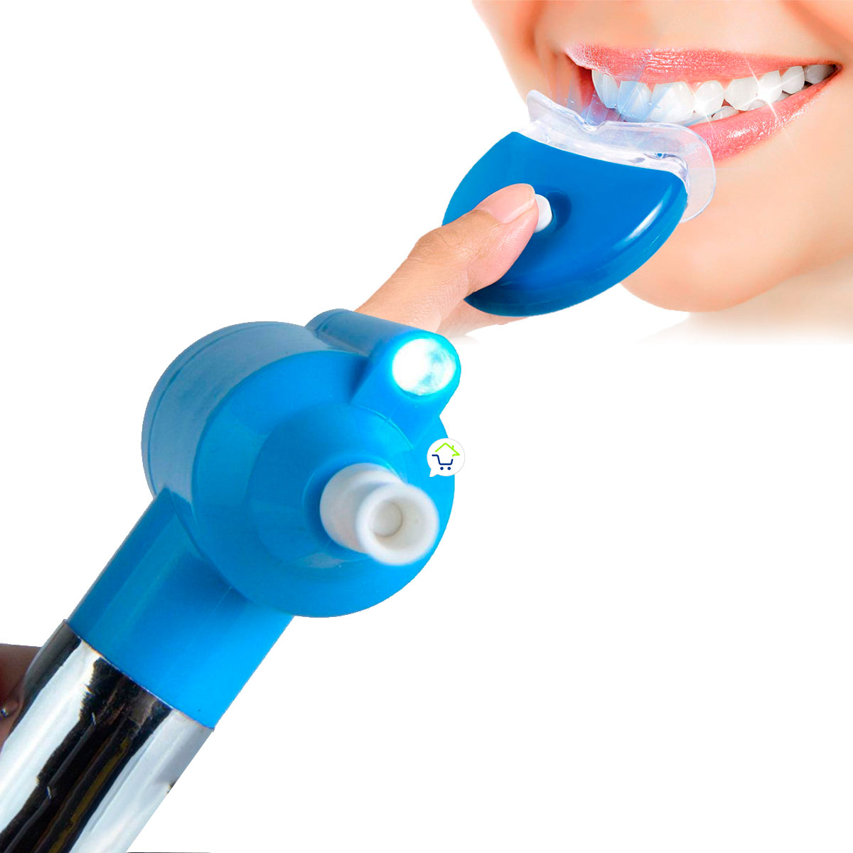 Kit Limpiador Dental Blanqueador LED Microlimpiador KIT314