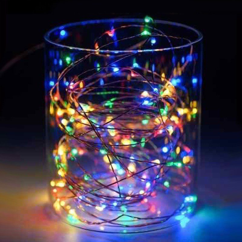 Luces Micro Led Impermeables Sumergibles Decoración X30 LED Multicolor