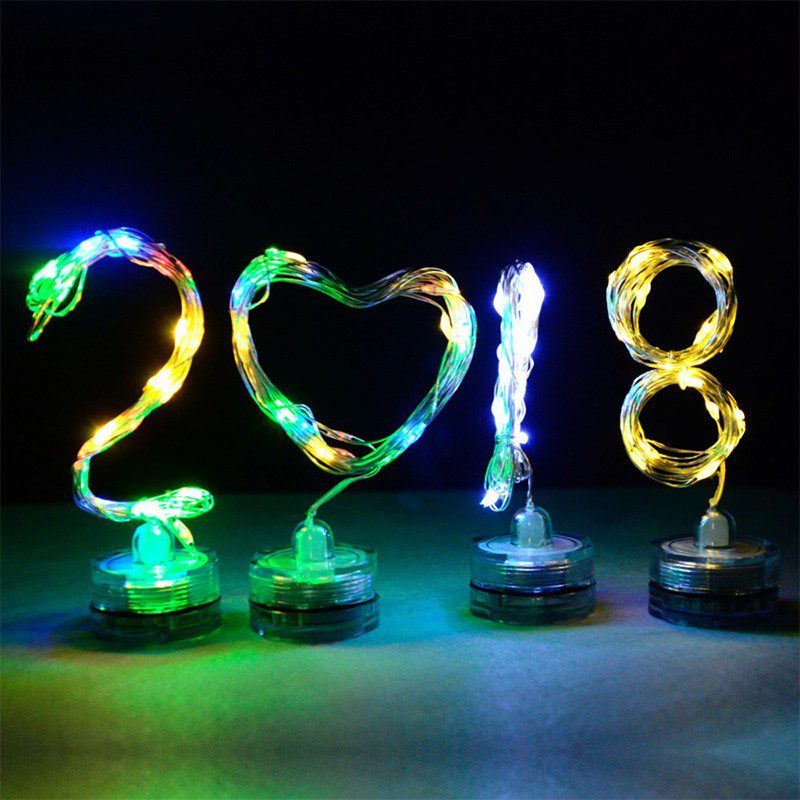 Luces Micro Led Impermeables Sumergibles Decoración X30 LED Multicolor