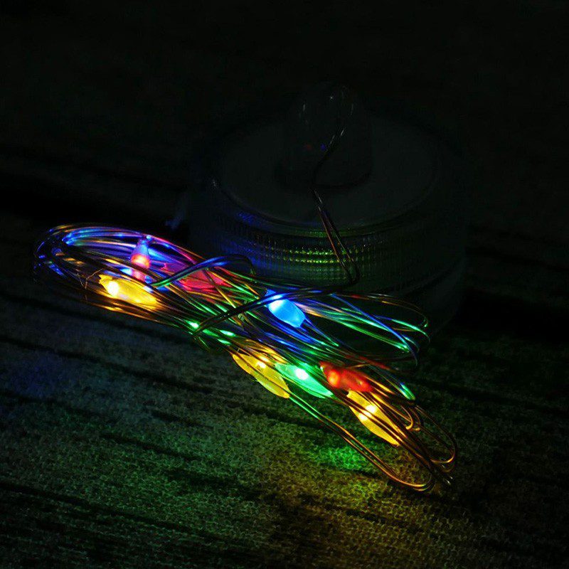 Luces Micro Led Impermeables Sumergibles Decoración X30 LED Multicolor