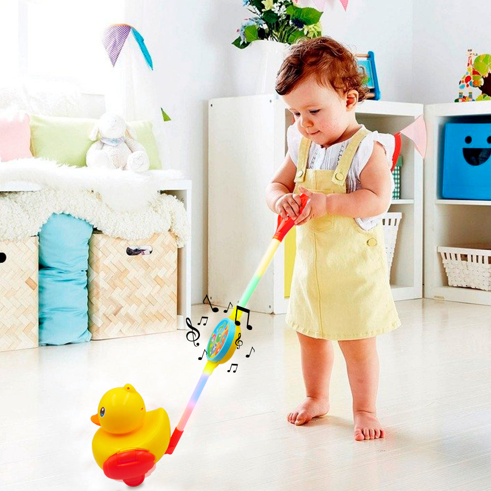 Andador De Arrastre Didáctico Sonajero Paseador Musical Luces D0330PA