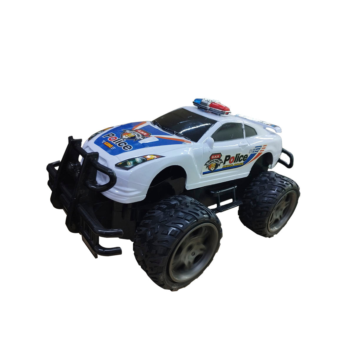 Carro Policía Control Remoto Alta Velocidad Niños 5668-4