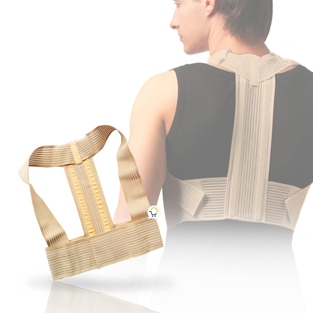 Corrector Postura Power Magnetic Relaja Espalda Unisex