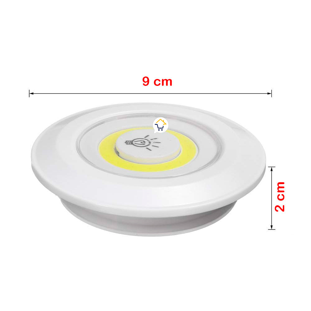 Lámpara Luces Led X3 Multiusos Luz De Tacto Control Remoto