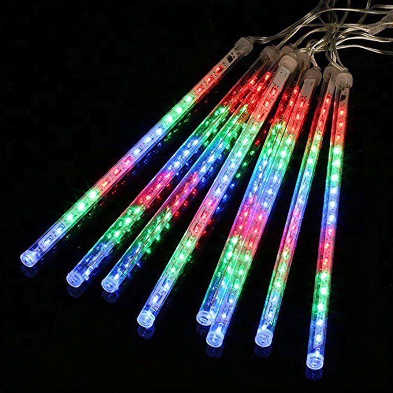 Luces Led Lagrima Meteoro 50 cm Decoración Navidad ZE012