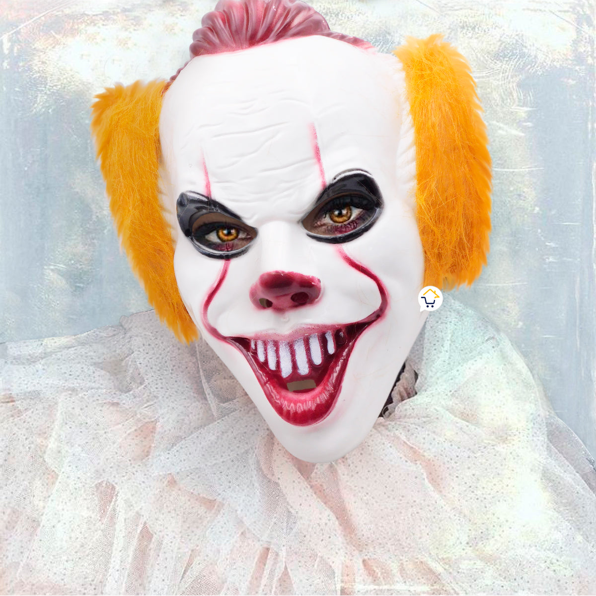 Máscara Halloween IT Payaso Asesino Disfraz OF368