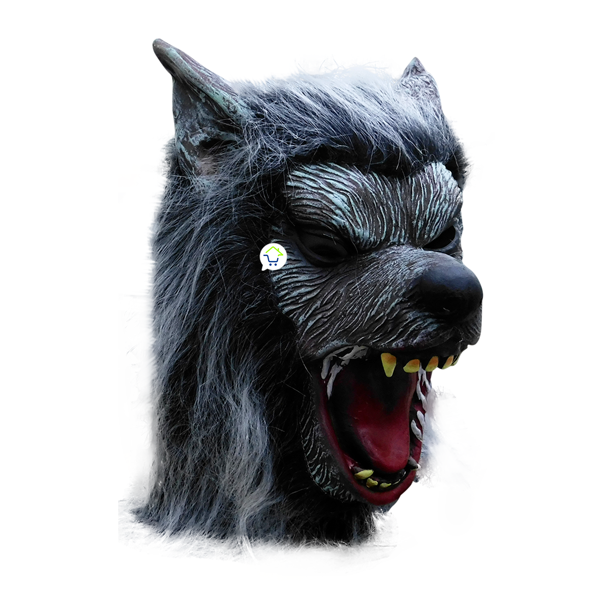 Máscara Lobo Salvaje Agresivo Látex Halloween MLL01
