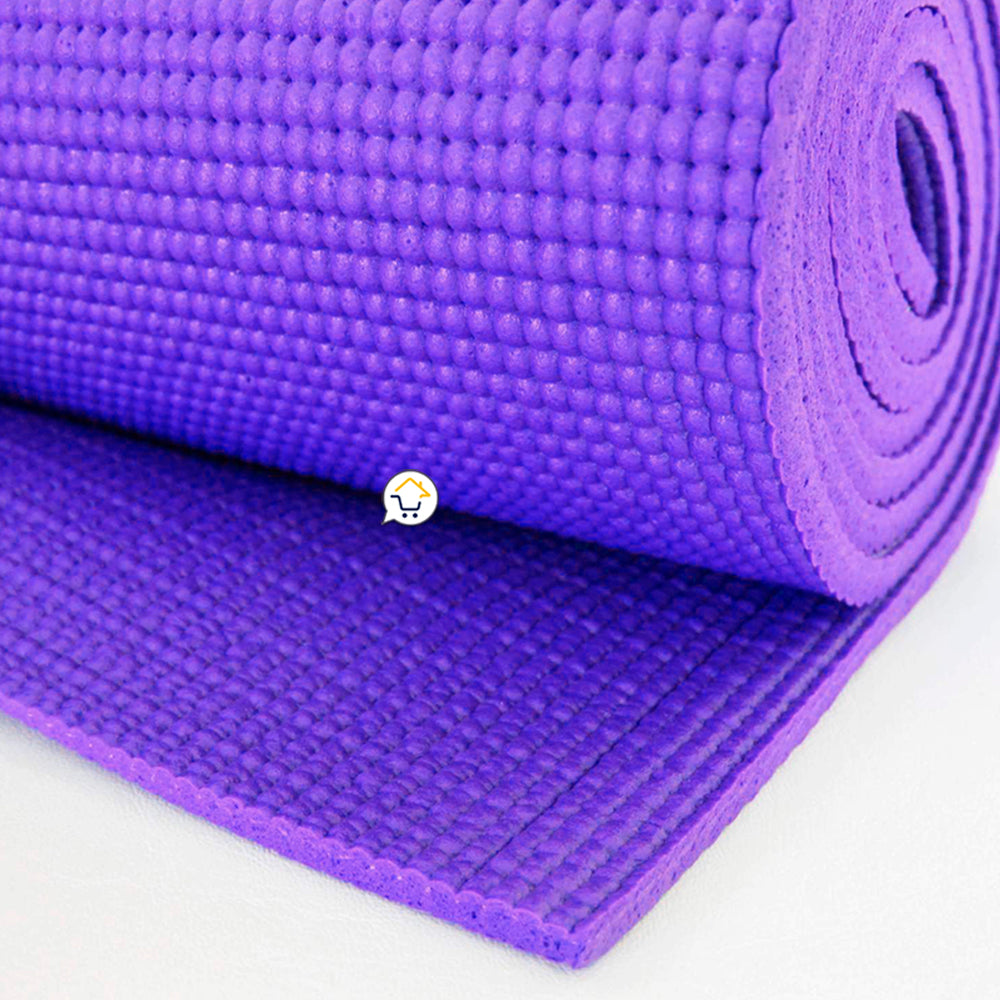 Mat Yoga Tapete Ejercicio Colchoneta Gimnasio Pilates 173 x 62 cm x 3 mm