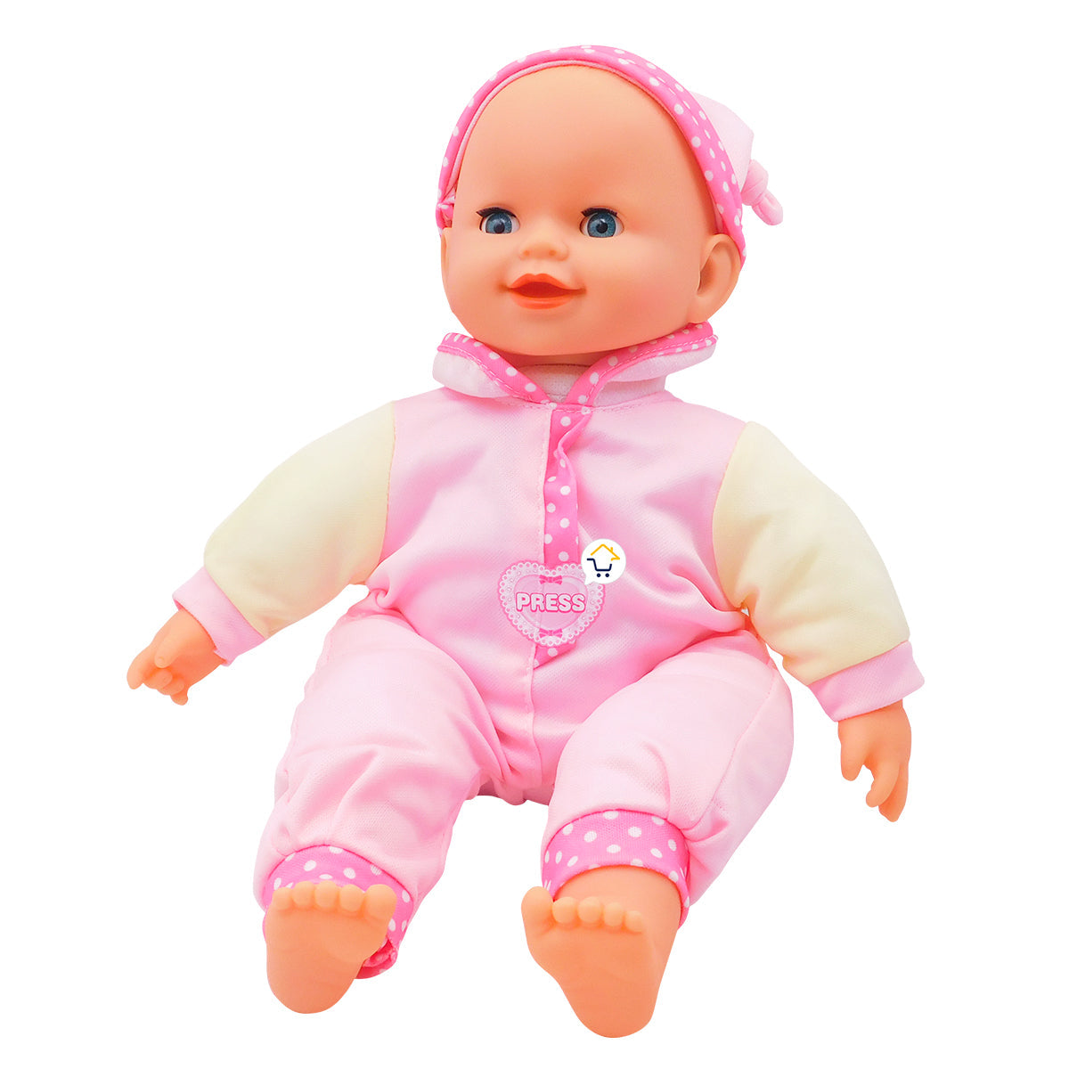 Muñeca Bebé Llorona Sonidos Luces Juguete Accesorios Mg20827