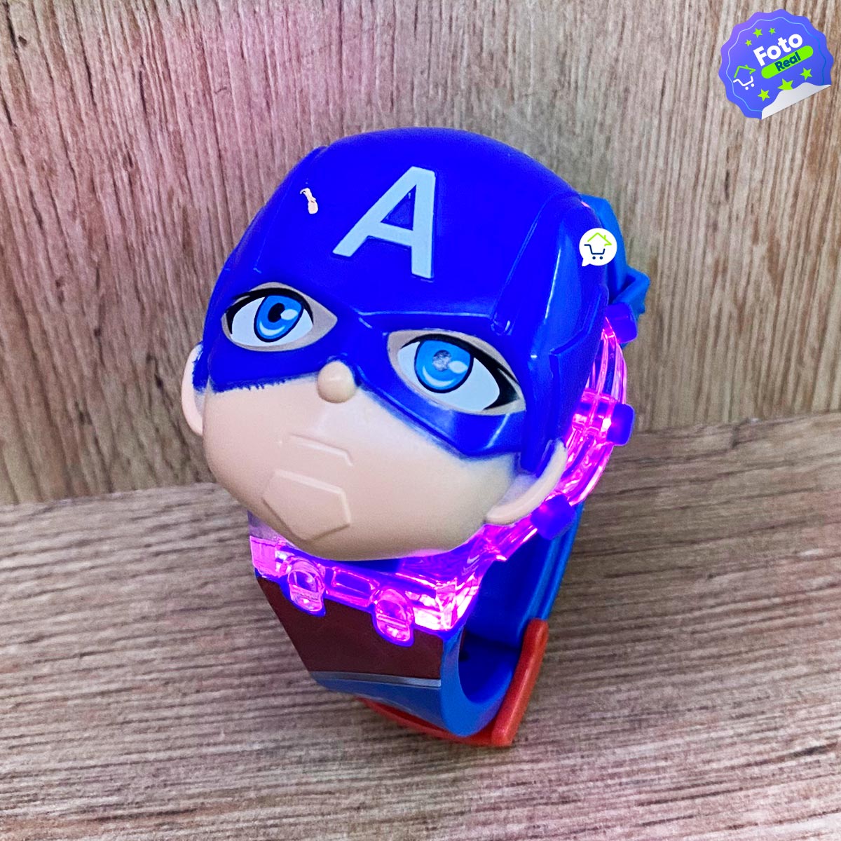 Reloj Digital Infantil Con Luces Sonidos y Tapa Dibujos Animados ZL8528