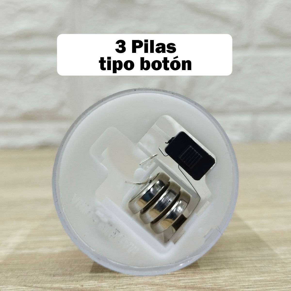 Vela Led Efecto Cristal Decoración Hogar EFC1