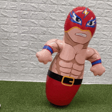 Muñeco Inflable Golpeador Tumbalin Porfiado 44669NP