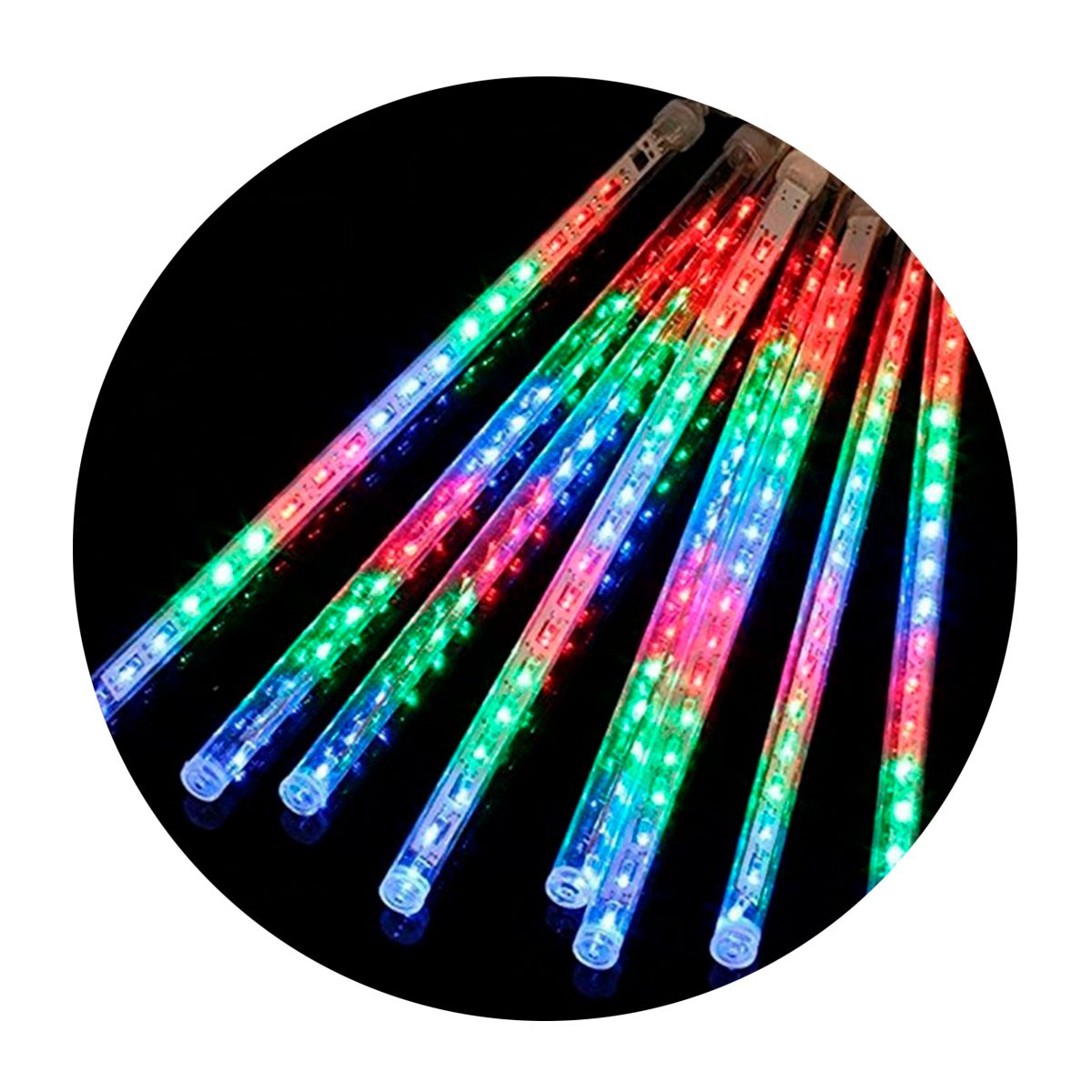 Luces Led Lagrima Meteoro 50 cm Decoración Navidad ZE012