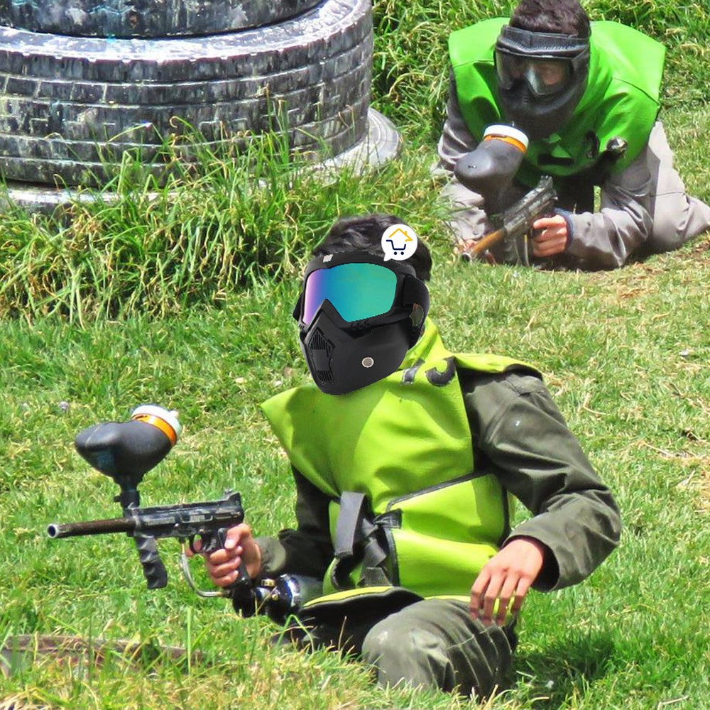 Careta Paintball Máscara Airsoft Motocross Protección NA535