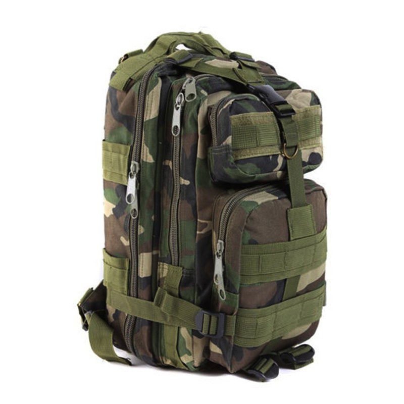 Morral Militar 36L Maletín Táctico Asalto Camuflado Impermeable Ref. 3P