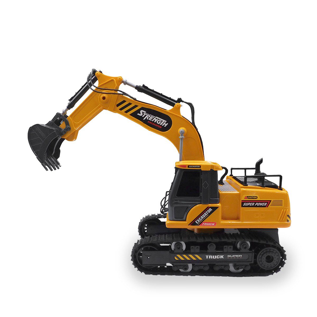 Excavadora Control Remoto Movimientos Realistas Luces Sonidos 393