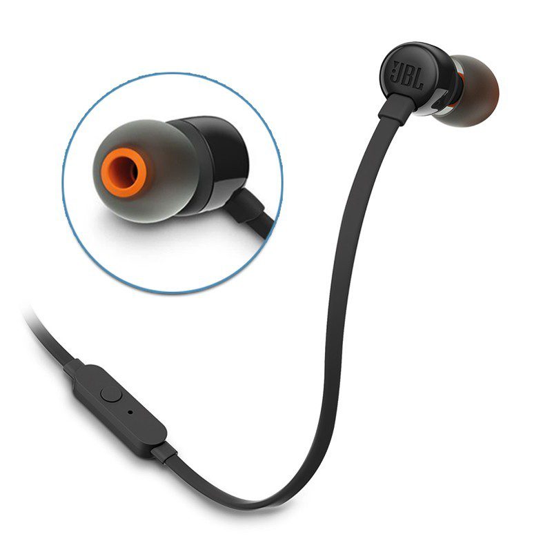 Audífonos JBL Manos libres Extra Bajo In Ear Contestar Finalizar Llamadas Original Ref: T110