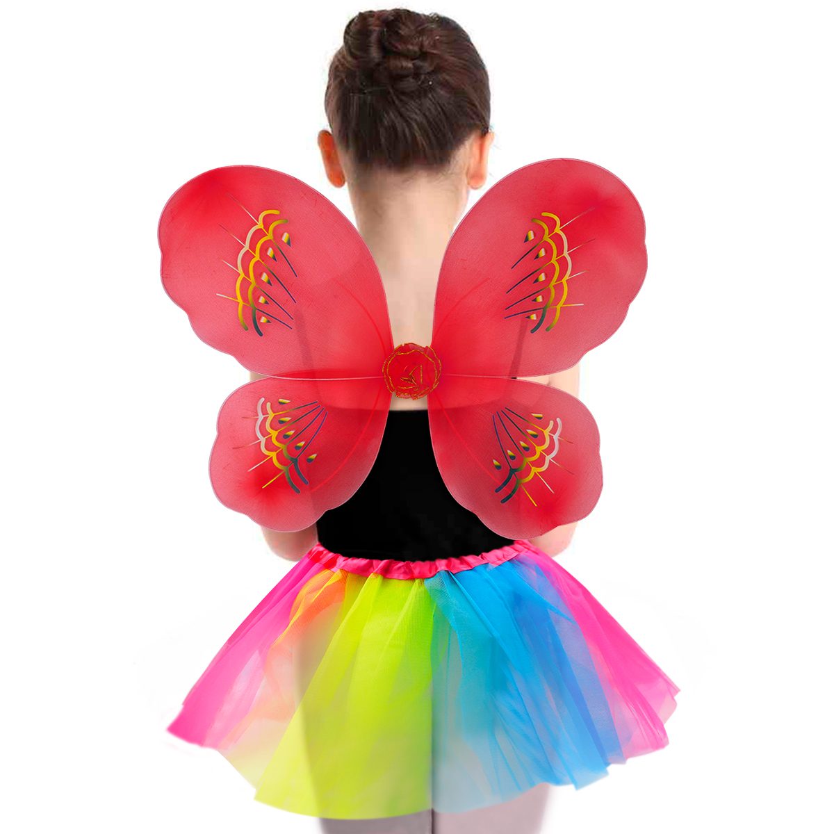 Disfraz Hada Mariposa Tutú Alas Niña Halloween OF822