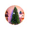 Árbol Navidad Fibra Óptica 210 cm 7 Colores Tupido RF T687