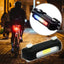 Linterna Led Bicicleta Recargable USB Impermeable Delantera Trasera RF 306