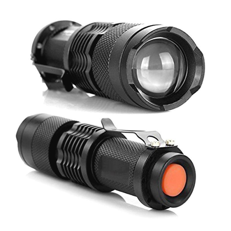 Linterna LED 1800 Lúmenes Táctica Militar Recargable Luz Zoom RF 304