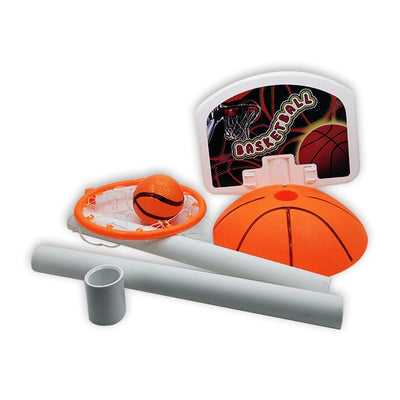 Cancha Baloncesto Portable Mini Aro + Balón + Malla Red RF 277