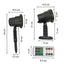 Proyector Luz LED Multipunto Exterior Interior + Control Remoto 1650