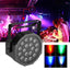 Luz led Audio Rítmica Fiestas Discotecas Multicolor RF 432