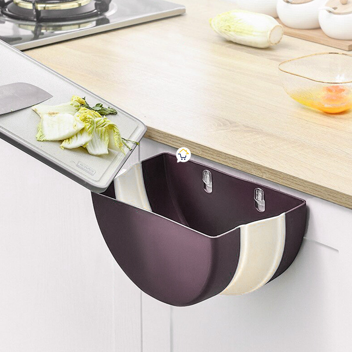 Basurero Plegable Cocina Pequeño Papelera Multiusos COCI147