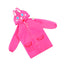 Impermeable Capucha Animales Abrigo Protección Lluvia Infantil XH001