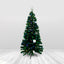 Árbol Navidad Fibra Óptica 210 cm 7 Colores Tupido RF T687
