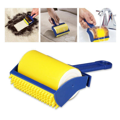 Rodillo Sticky Roller Quita Pelo Mascotas Residuos + Mini Rodillo Portable Ref. NA-389