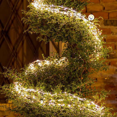 Luz Línea Cascada Micro LED 400 Luces 200 cm Navidad 1581