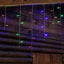 Cortina Led Intercalada 3 Mts X 45 Cm 100 Led Multicolor Luces Navidad 100LEDCM3